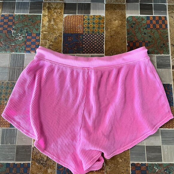 Pink Offline by Aerie Waffle Set (Shorts and Tank Top) - Picture 5 of 5